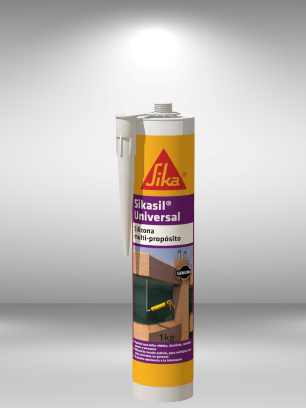 Sikasil Universal Transparente, Blanco, Negro 280ml